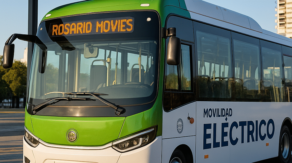 Rosario apuesta al transporte eléctrico: primeros colectivos urbanos sin emisiones